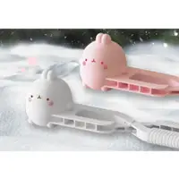 在飛比找蝦皮購物優惠-韓國 MOLANG MOLANG 萌浪兔 - 雪球造型夾 雪