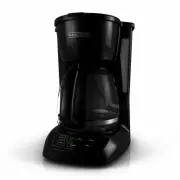 12 Cup, Black, Programmable Coffee Maker, Quick Touch Programming Buttons Make I