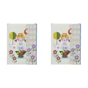 2x Lantern Studios Ellen G A6 Journal/Notebook Hardcover Stationery Summer Girl