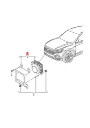 Genuine VW Touareg CR7 Radar Sensor 760907561H