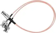 jojofuny Male to Female Extension Cable Antenna Wire Dual Shielded Pure Copper Audio Video Signal Versatile for Cameras Tvs Video Equipment