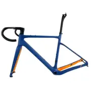 Gravel Carbon Fiber Bike Frame Touring Road Bicycle 700*45c