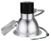 8 inch LED Commercial down light, 80W CES engine ,4000K, adjustable wattage (50W