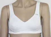 Adidas Sports Bra Alliaria Adishe Bra Techfit Climacool White Size 70A, 70B