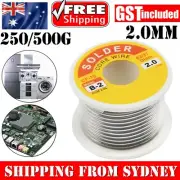 2.0mm Tin Lead Solder Wire Rosin Core Soldering Wire 2.0% Flux Reel 250/500G AUS