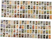 Beatifufu 2 Sets Vintage Scrapbooking DIY Cards Chic Memo Cards for Hand Accounts and Decorative Crafts for Note Taking Keychain Backpack Decoration