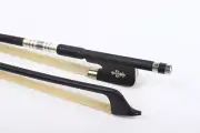 Carbon Fiber 4/4 Full size Cello Bow Natural Bow Hair Abalone Inlay Cello Bows