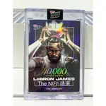 [THE NIR] 現貨LEBRON JAMES 雷霸龍 詹姆士 勒布朗 40000分 4萬分 四萬 TOPPS球員卡