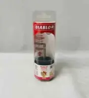 Diablo 1/4" Carbide Double Flute Straight Router Bit DR04108- NEW A7