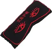 HAKIDZEL Heated Eye Mask with Sea Salt Wormwood Reusable Relaxation Eye Pillow Weighted Warm Compress for Sleep Massage for Meditation