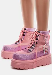 [Koi Footwear] Addy The Baddy Bear Combat Boots