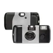 5 Silver Foil Label Single Use Disposable Cameras-can be, SL67006-5pk