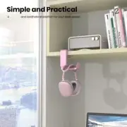 360 Degree Rotate Headphone Holder Under Desk Mount Adjustable Clamp Arm