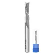 KEENTECH 6mm Shank Downcut 2 Flute Flat Tip Sprial Router Bit for CNC Router ...