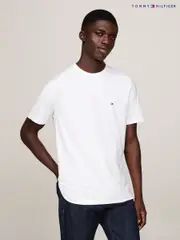 Tommy Hilfiger White Technical T-Shirt (AC2594) | $127