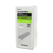 PowerFit 22mm 6000 Series Narrow Crown Galvanised Staple - 2000 Pack