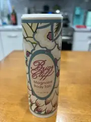 Magnolia Fragrance body talc Briar Cliff , Vintage And Used