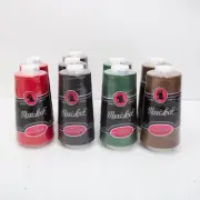 Maxi-Lock 9 Spools Polyester Serger Thread Cones 3000 Yds Each SEALED