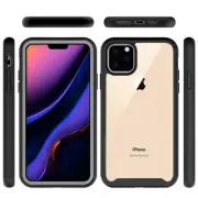 GSA Shockproof Heavy Duty Bumper Case for iPhone 13 Pro Max - Clear/Black