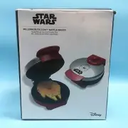 Star Wars Waffle Maker Millenium Falcon Red New