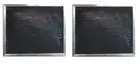 BPSF30 Broan Nutone OEM QS WS Range Vent Hood Charcoal Filter 99010371C PK2