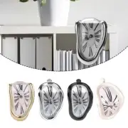 Eye Catching Melting Clock Distorted Wall Clock Modern and Elegant Design
