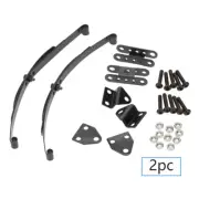 Steel Leaf Spring Suspension Set Black For RC 4WD D90 1/10 RC Rock Crawler Car