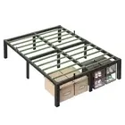 Superfast Assembly, Metal Full Bed Frame, Heavy-Duty Platform Bed Frame Full