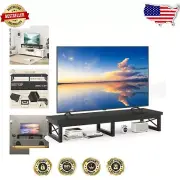 45" Large TV Riser Stand for 32-60 Inch TVs - Modern Dual Monitor Solution