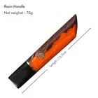 Japan 67 Layer Damascus Steel Santoku Nakiri Cleaver Chef Knife Blade Blank Kniv
