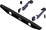 KFI POLARIS RANGER 900 13-19 1000XP 2017 570 REAR FORMED STEEL BUMPER