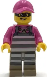 Lego New Police Crook Cream Minifigure