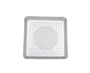 Pizza Pan Square Non-Stick Aluminium Alloy 8 Inch-16 Inch Heat Resistant Punching Pizza Baking Pan Tray Kitchen Tools for Home 14Inch