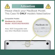 for MacBook Air 13 inch 2021 2020 2019 2018 Release A2337 M1 A2179 Laptop Case f
