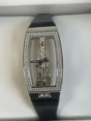 NEW Corum Miss Golden Bridge 18K White Gold Ref.B113_03846 w/2 YR Manuf Warranty