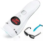 ARTOLF Laser Hair Removal IPL for Women and Men Permanent Painless at-Home Device Upgraded to 999,900 Flashes Face Armpits Legs Arms Bikini Line Silver