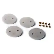Holley Throttle Plate Kit - 4 Pack, 2 Inch, HO26-100