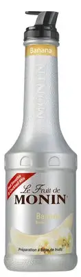 MONIN Puree Banana 1L Smoothie & Cocktail Mix