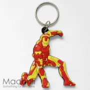 Iron Man Classic Keyring - Marvel Avengers Super Hero Superhero Charm Strap