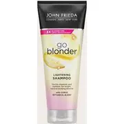 John Frieda Sheer Blonde Go Blonder Lightening Shampoo 250ml, Blonde