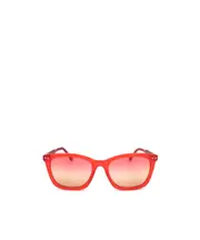 Geometric Sunglasses 55 red