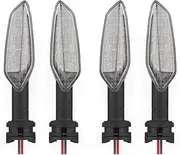Turn Signal Light For YZF R15 R25 R3 R125 MT25 MT03 MT15 MT07 MT09 MT10 XJ6 FZ6 Motorcycle Accessories Indicator Lamp(4pcs Clear)