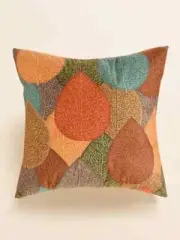 Cushion Cover 45x45cm 'Autumn Tones Tree Print' Indoors with Zipper Opening