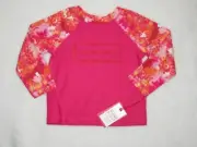 NWT HUNTER/Target Long Sleeve Swim Shirt/Rash Guard UPF 50+ Size 18 Months
