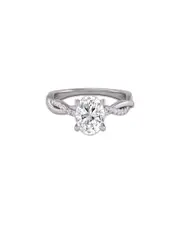 14K 2.50 ct. tw. Lab-Grown Diamond Agatha Ring