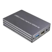 HDMI to USB3.0 Video Capture Adapter 4K 1080P Dongle Card Live Streaming e