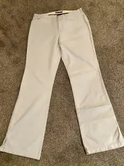 NWT Women’s Light Blue Abercrombie & Fitch Summer Dress Pants Chinos 8 Tall 8L