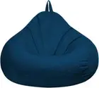 100X120Cm Bean Bag Cover Recliner Gaming Storage Bag Lazy Lounger Bean Bag witho