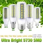 1/4Pack LED Corn Bulbs E27 B22 E14 G9 GU10 3W-30W 5730 SMD Cool White/Warm White