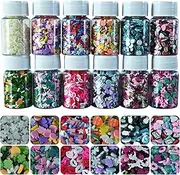 Fake Sprinkles 180g Polymer Clay Sprinkles Fake Candy Sprinkles Faux Sprinkles for Resin Slime Crafts Nail Art Slices Phone Case DIY Fake Cake Cupcake Ice Cream Shaker Card Project